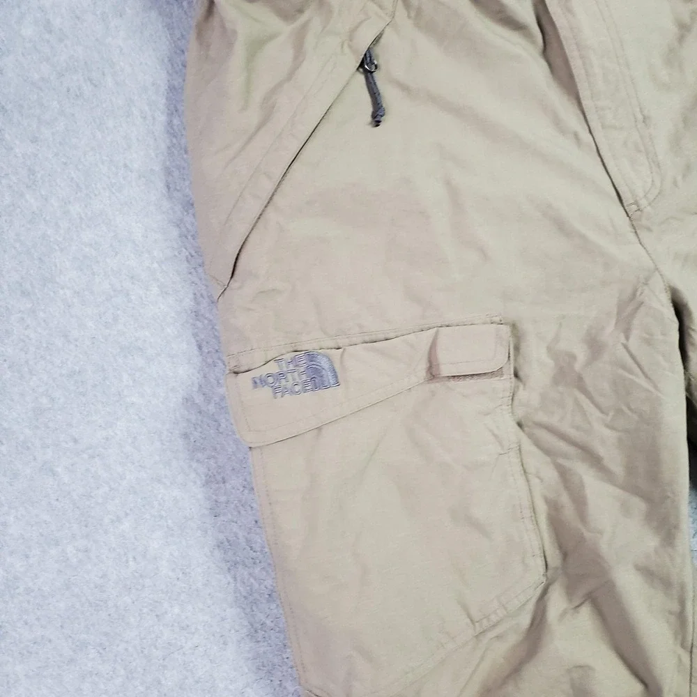 The North Face Snow Pants Mens 38,x32 Beige HyVent Waterproof Zip Vents Ski